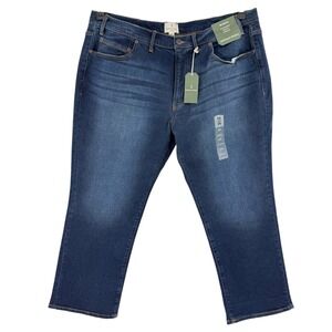 Mutual Weave Men's The Athletic Stretch Tapered Blue Jeans Big 46x30 (42x28) NWT